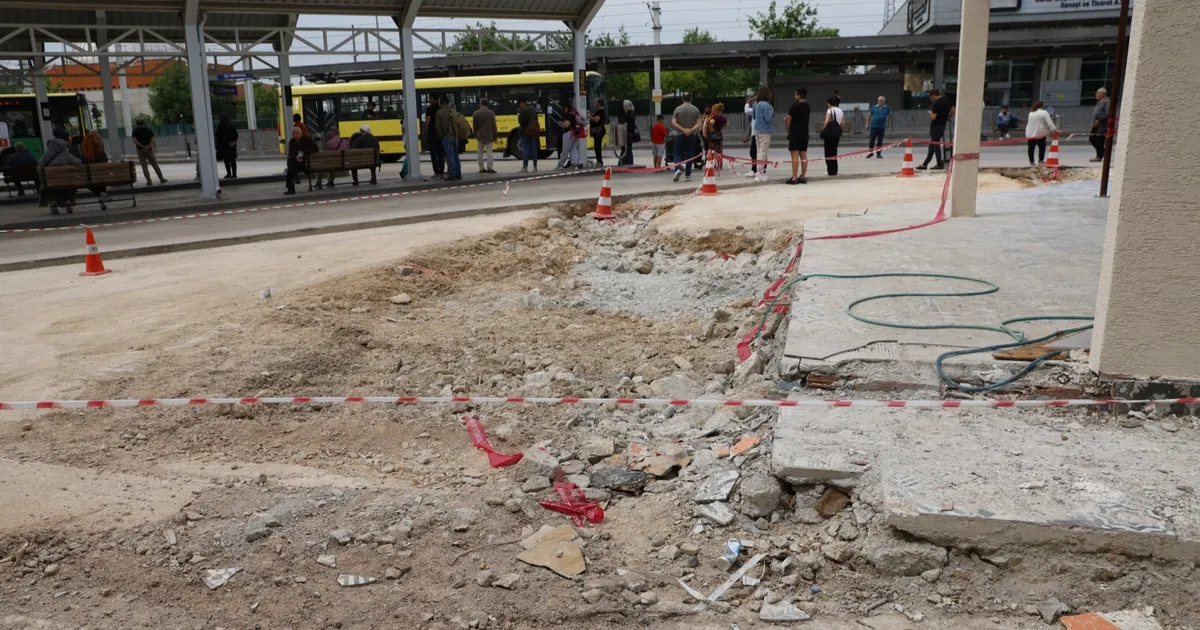 Bursa Terminali’nde altyapı çalışmaları hızlandı