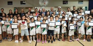 Bursa Nilüfer’de sporla dolu yaz renkli gösterilerle noktalandı
