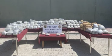 Van sınır hattında büyük operasyon! 165 kilogram uyuşturucu yakalandı